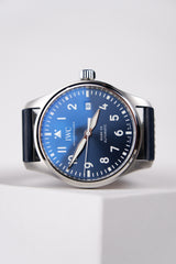 IWC Pilots Watch Mark XX 40mm Niebieski Stal IW328203