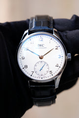 IWC Portugieser Automatic Srebrny 40.4mm Stal IW358303