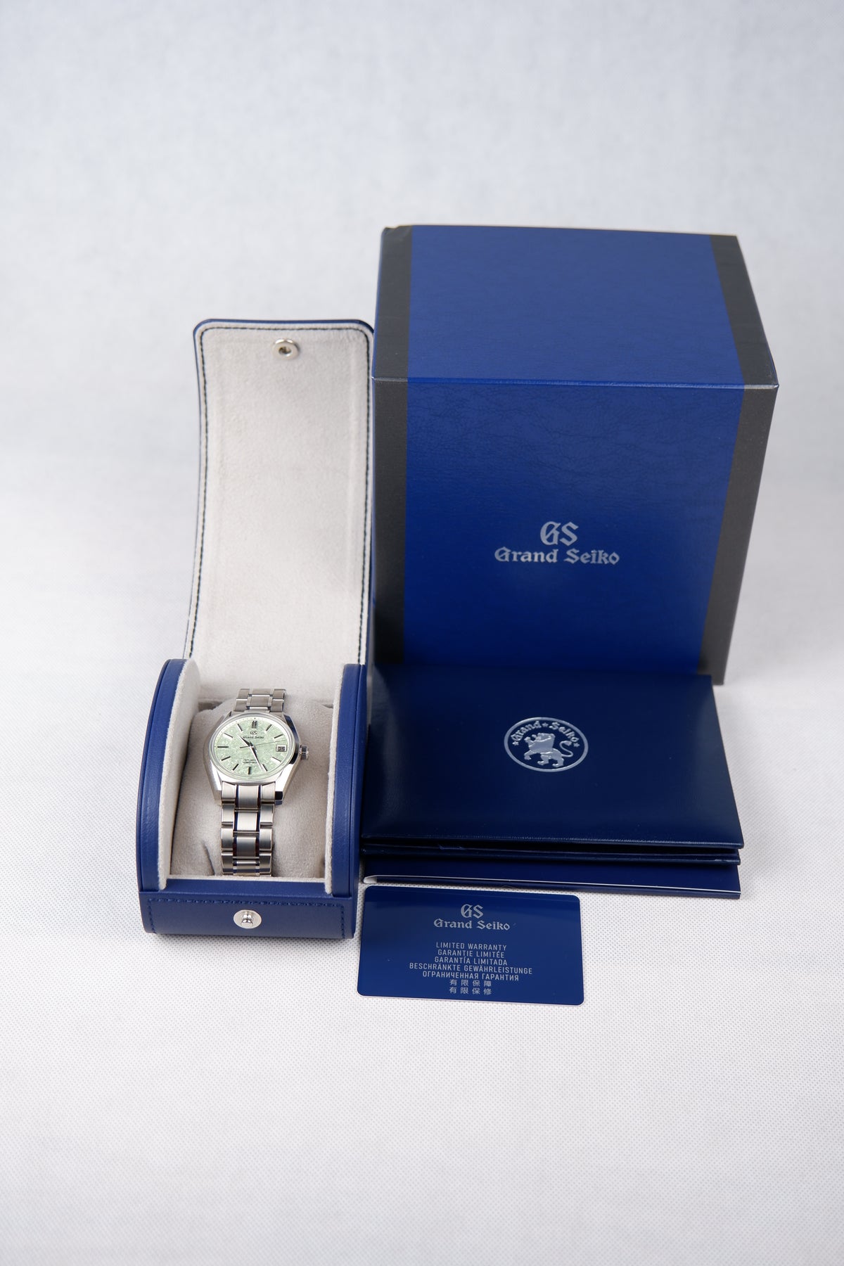 Grand Seiko Heritage Collection Zielony 38 mm Tytan SBGH343