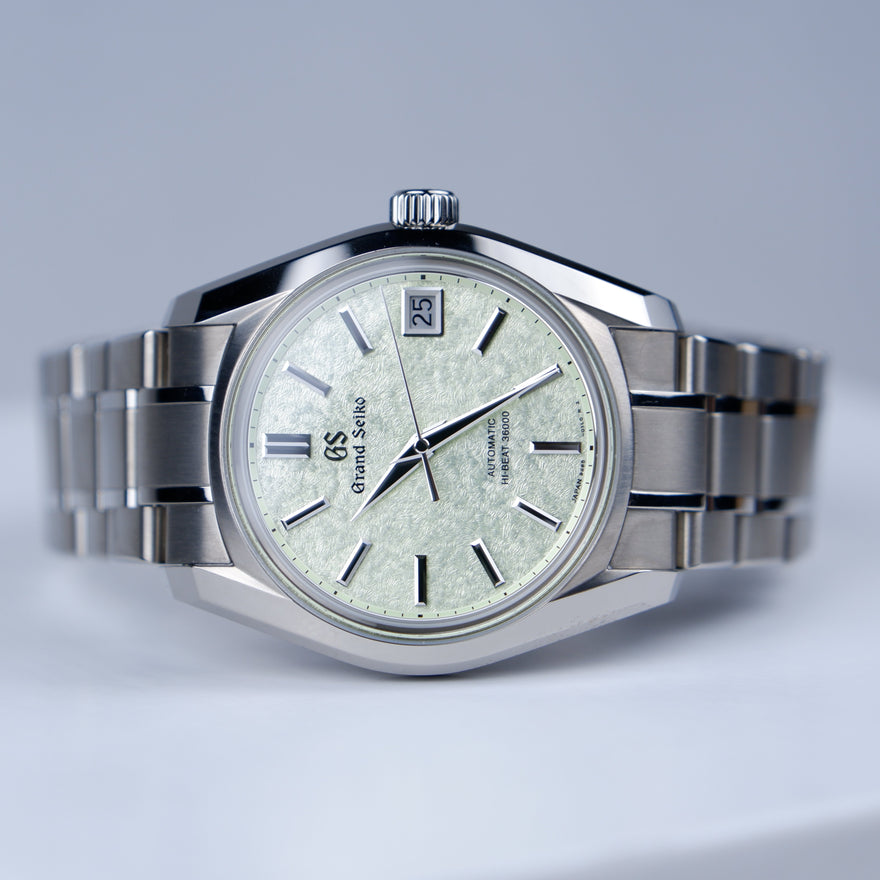 Grand Seiko Heritage Collection Zielony 38 mm Tytan SBGH343