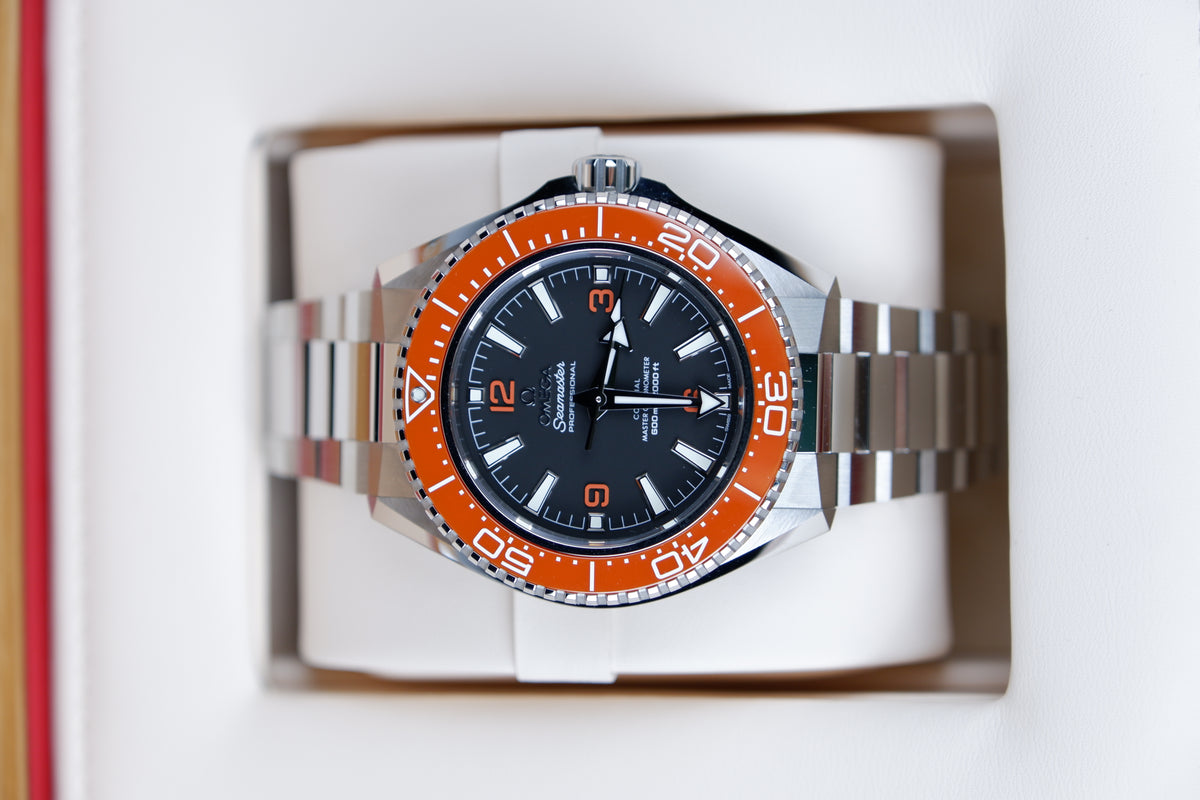 Omega Seamaster Planet Ocean Czarny 42 mm Stal 217.30.42.21.01.003