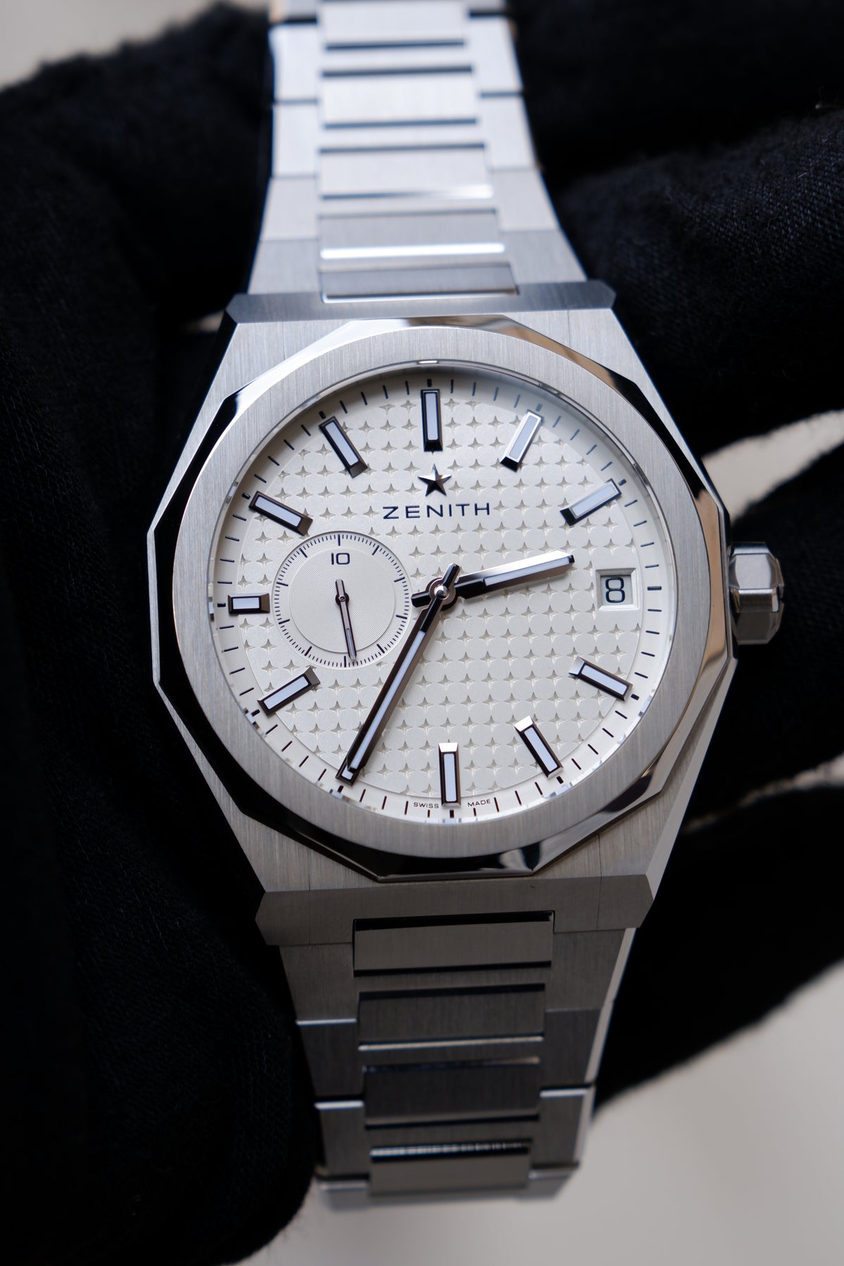 Zenith Defy Skyline Srebrny 41 mm Stal 03.9300.3620/01.I001
