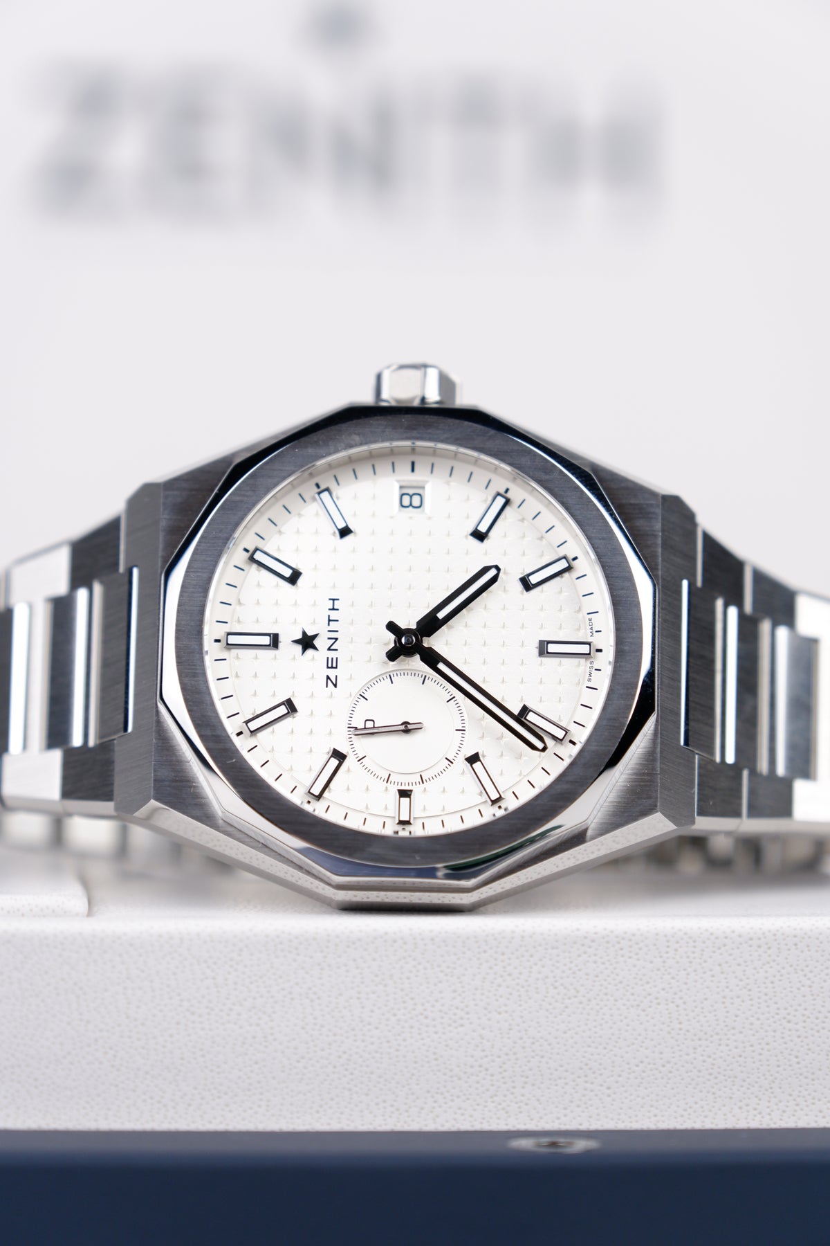 Zenith Defy Skyline Srebrny 41 mm Stal 03.9300.3620/01.I001