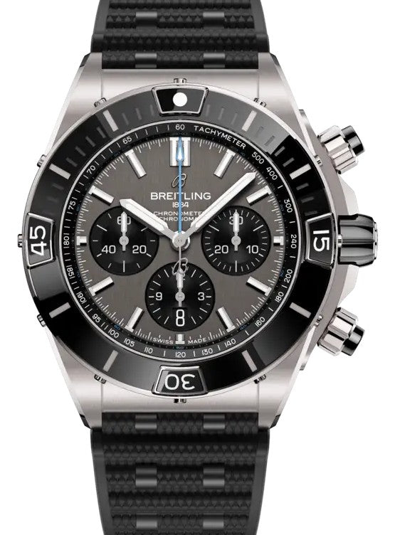 Breitling Chronomat Szary 44 mm Tytan EB0136251M1S1