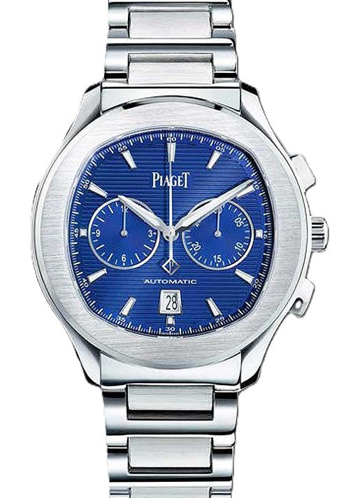 Piaget Polo S Niebieski 42 mm Stal G0A41006