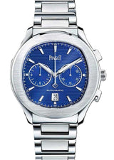 Piaget Polo S Niebieski 42 mm Stal G0A41006