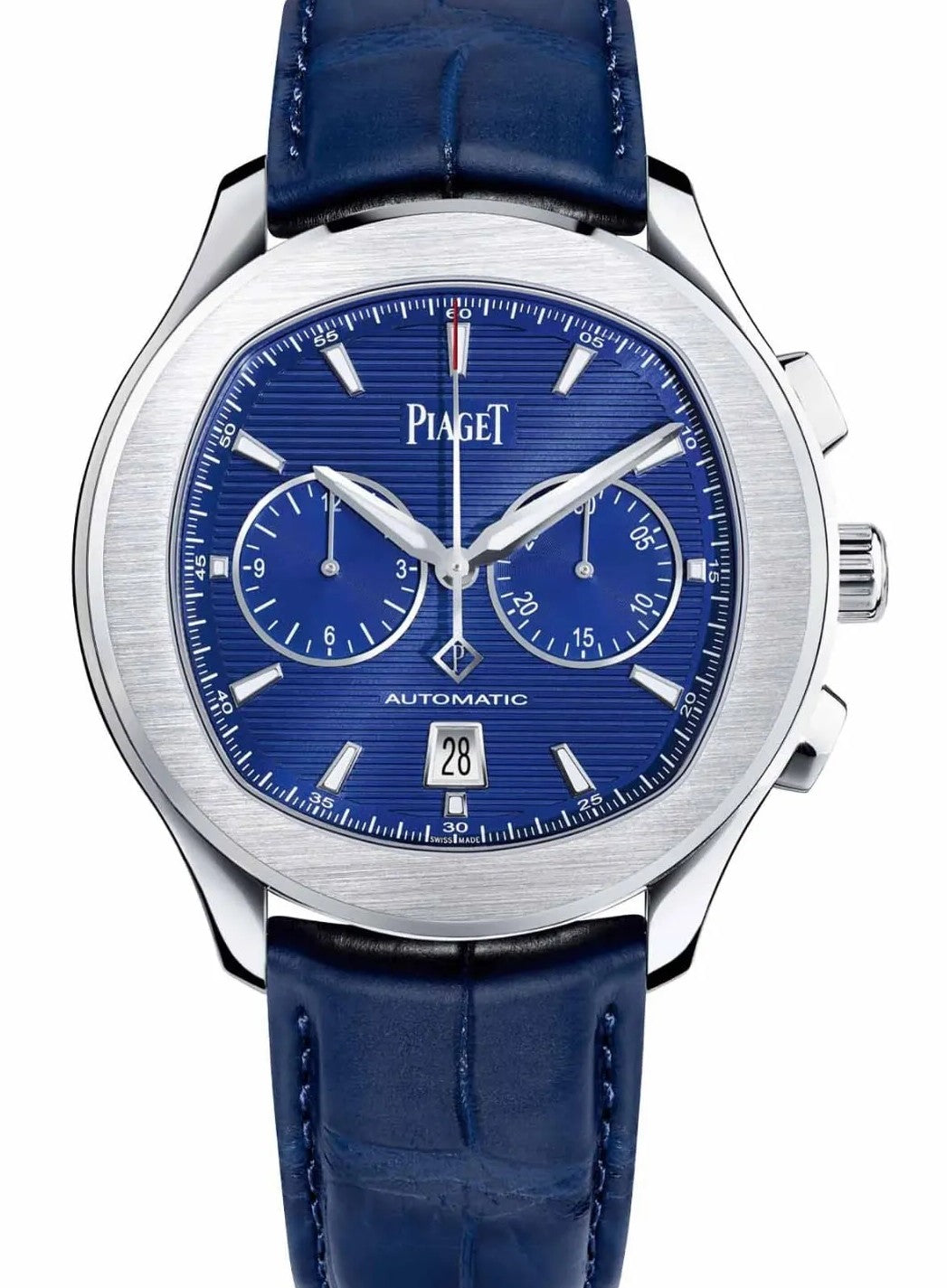 Piaget Polo S Niebieski 42 mm Stal G0A43002
