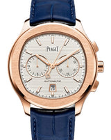 Piaget Polo Biały 42 mm Złoto różowe G0A43011