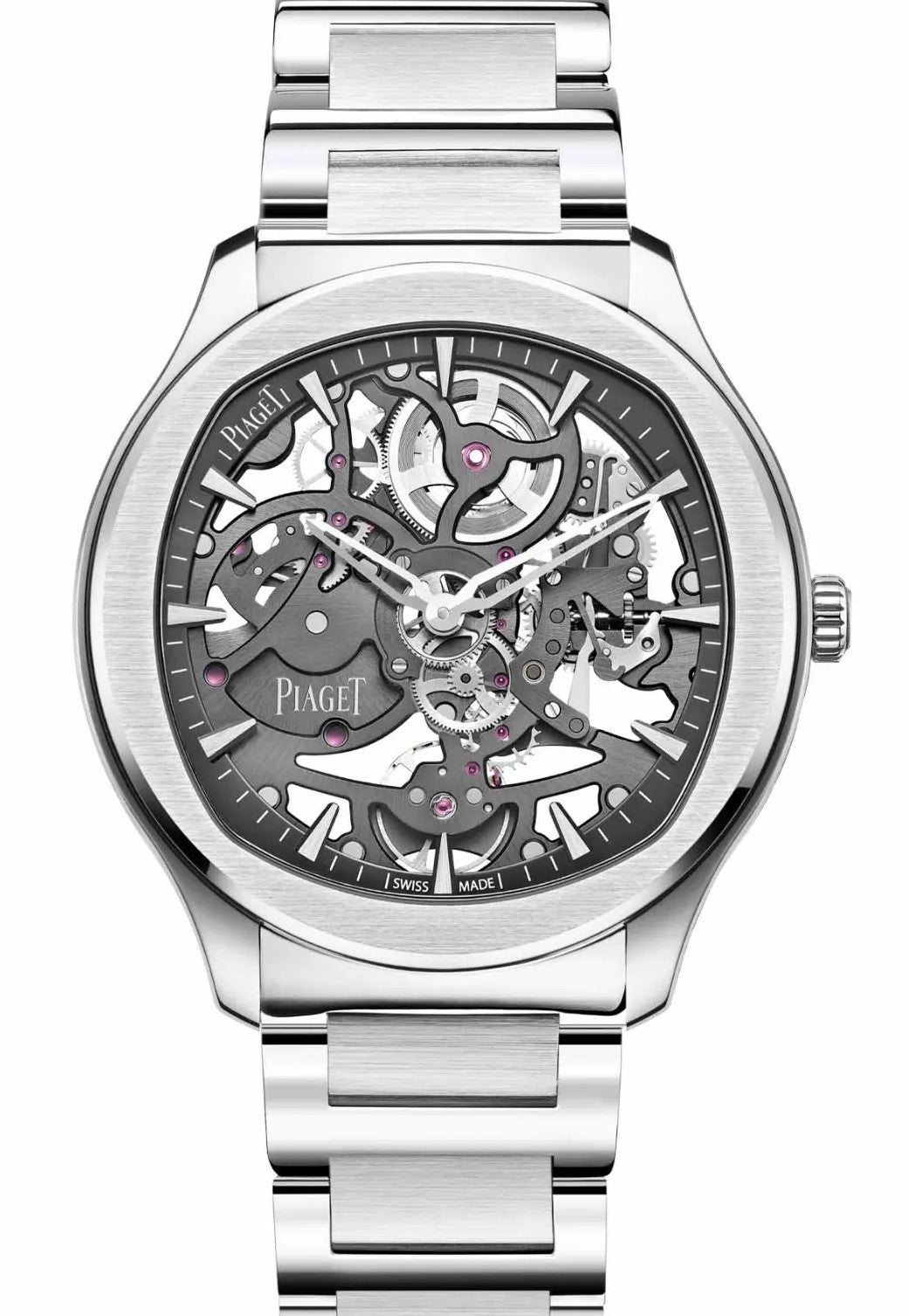 Piaget Polo Szkieletowany 42 mm Stal G0A45001