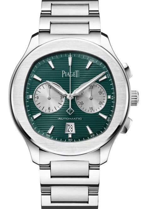 Piaget Polo Zielony 42 mm Stal G0A49024