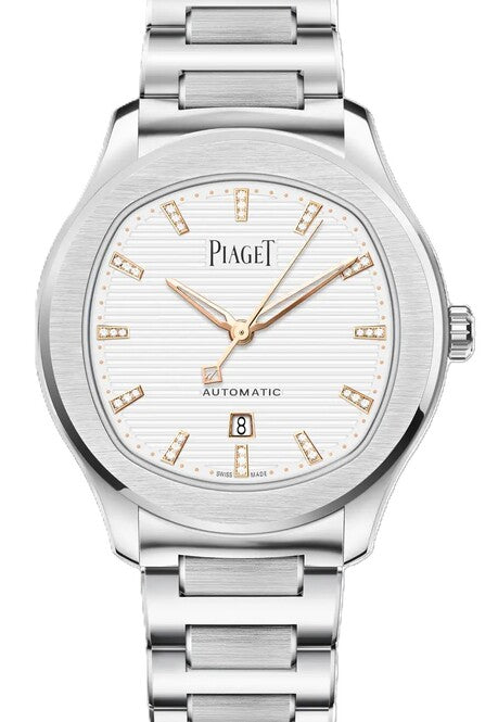 Piaget Polo Biały 36 mm Stal G0A50028