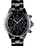 Chanel J12 Czarny 41 mm Ceramika H0940