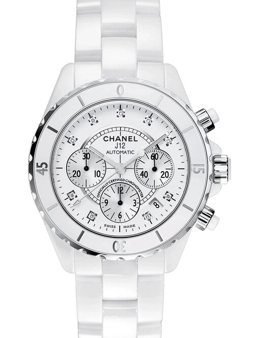 Chanel J12 Biały 41 mm Ceramika H2009