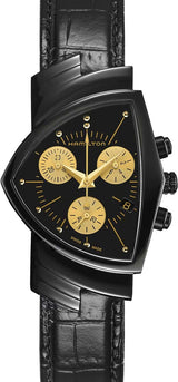Hamilton Ventura Czarny 32 mm Stal H24402730