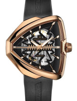 Hamilton Ventura Czarny 42 mm Stal H24525331