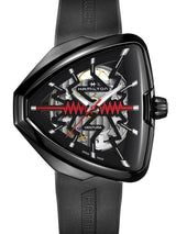 Hamilton Ventura Czarny 42 mm Stal H24535331