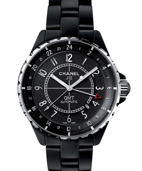 Chanel J12 Czarny 41 mm Ceramika H3101