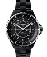 Chanel J12 Czarny 41 mm Ceramika H3101