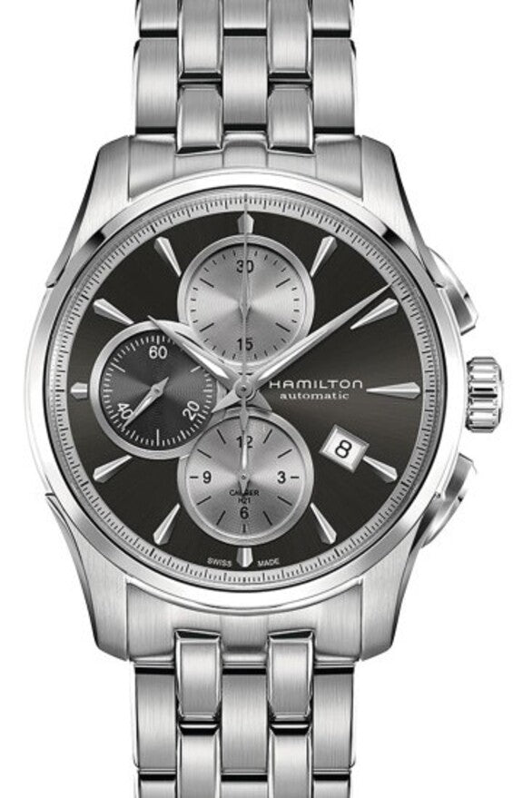 Hamilton Jazzmaster Srebrny 42 mm Stal