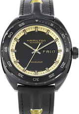 Hamilton Pan Europ Czarny 42 mm Stal H35425730