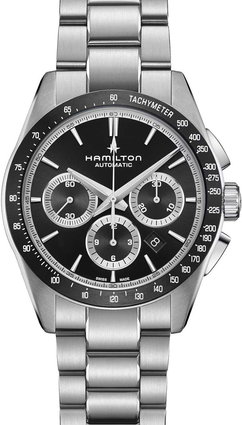 Hamilton Jazzmaster Czarny 42 mm Stal H36606130