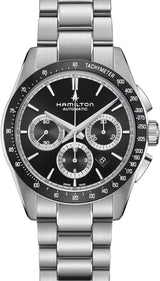 Hamilton Jazzmaster Czarny 42 mm Stal H36606130