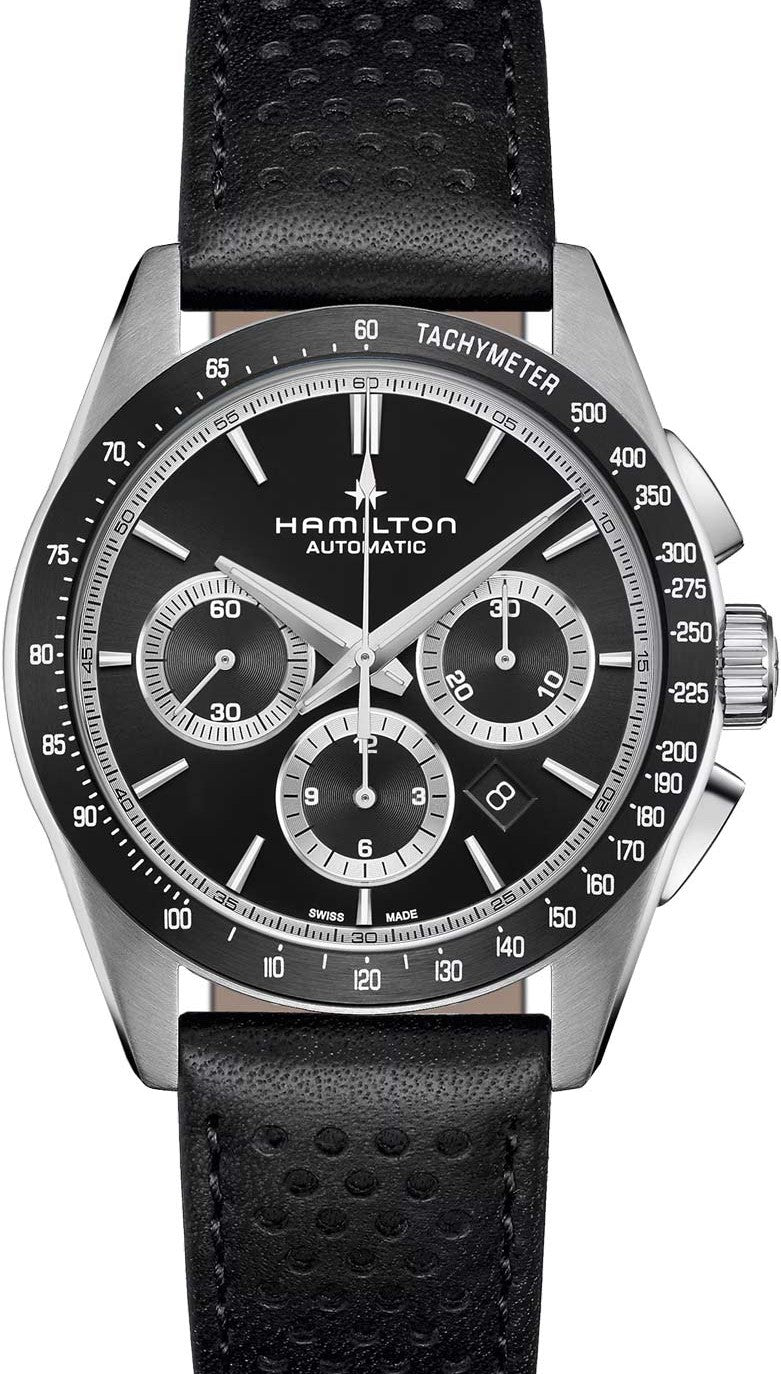Hamilton Jazzmaster Czarny 42 mm Stal H36606730