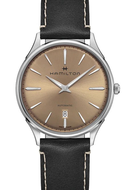 Hamilton Jazzmaster Brązowy 40 mm Stal H38525721