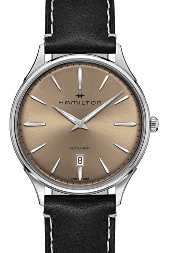 Hamilton Jazzmaster Brązowy 40 mm Stal