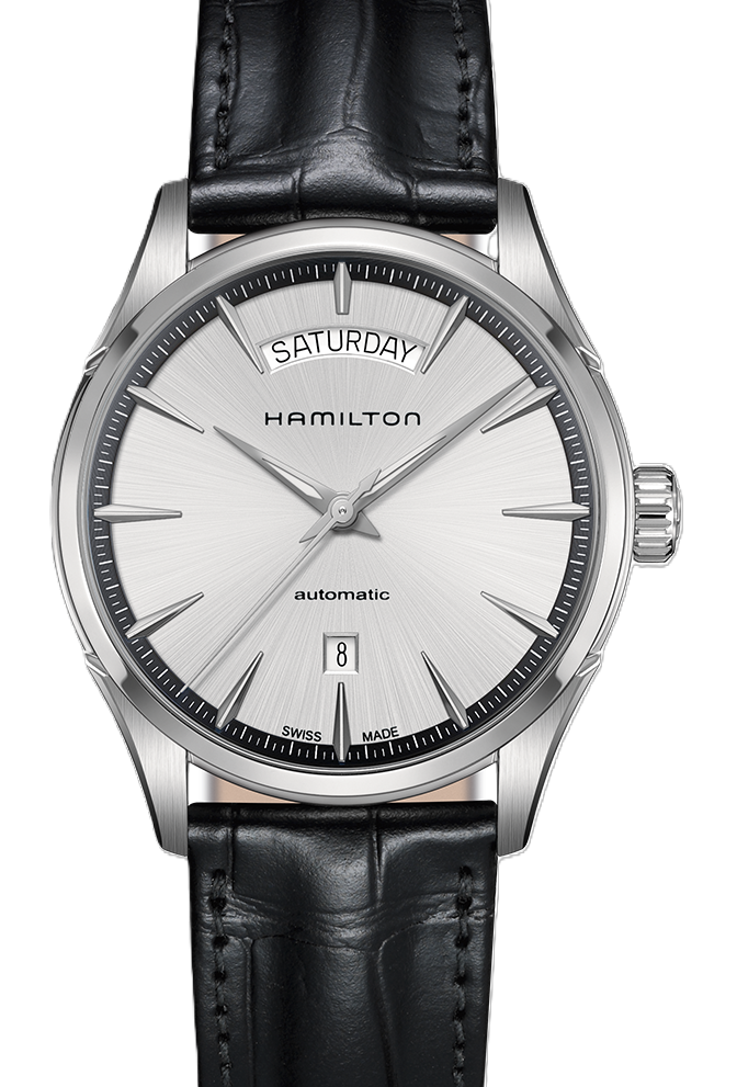 Hamilton Jazzmaster Srebrny 42 mm Stal H42565751