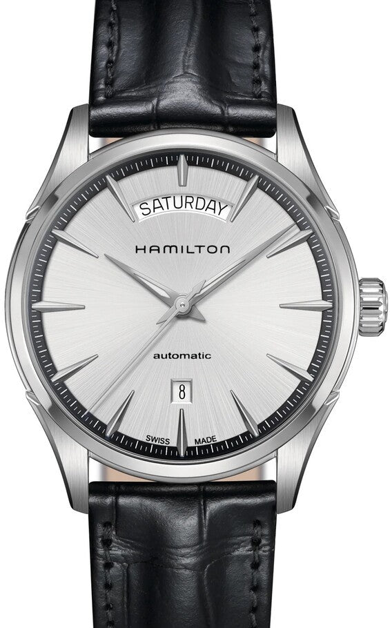 Hamilton Jazzmaster Srebrny 42 mm Stal