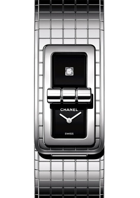 Chanel J12 CODE COCO Czarny 38 x 21 mm Stal H5144