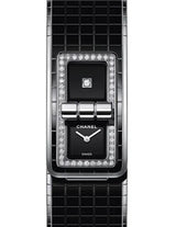 Chanel Code Coco Czarny 38.1 x 21.5 mm Stal H5145