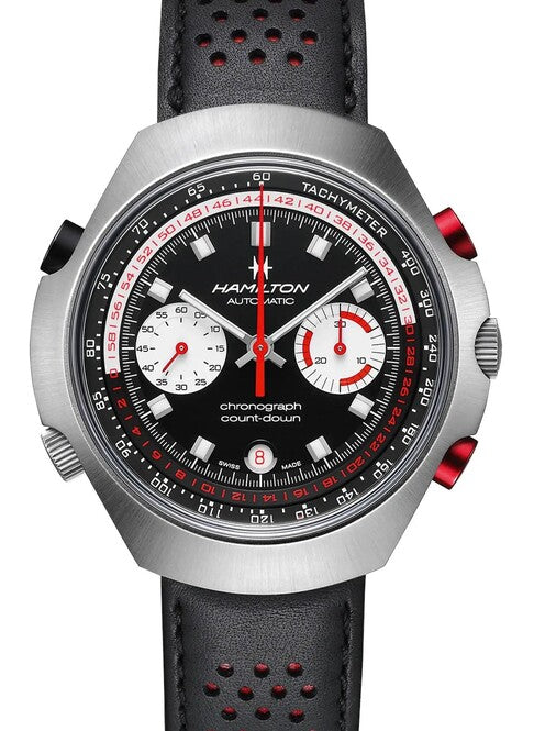 Hamilton American Classic Czarny 48 mm Stal H51616731