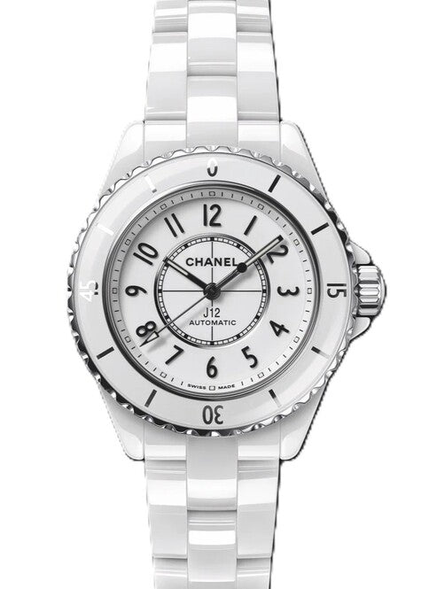 Chanel J12 Biały 33 mm Ceramika H5699