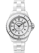 Chanel J12 Biały 33 mm Ceramika H5699