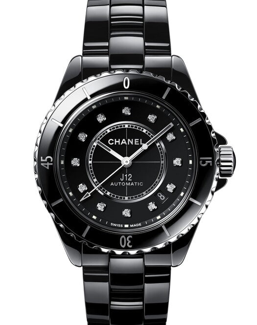 Chanel J12 Czarny 38 mm Ceramiczny H5702
