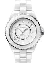 Chanel J12 Phantom Biały 38 mm Ceramika H6186