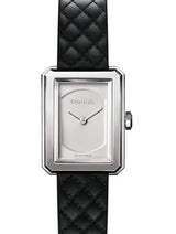 Chanel Boy-Friend Biały 27.9 x 21.5 mm Stal H6401