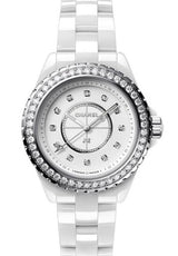 Chanel J12 Donna Biały 33 mm Ceramika H6418