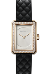 Chanel Boy-Friend Srebrny 34,6 x 26,7 mm Złoto różowe H6591