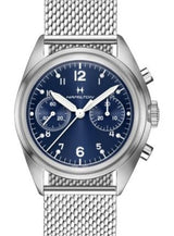 Hamilton Khaki Aviation Niebieski 40 mm Stal H76409140