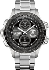 Hamilton Khaki Aviation Czarny 45 mm Stal H77766131