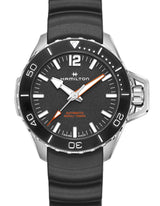 Hamilton Khaki Navy Czarny 46 mm Stal H77825330