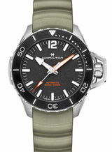 Hamilton Khaki Navy Czarny 46 mm Stal H77825331