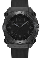 Hamilton Khaki Navy Czarny 46 mm Tytan H78505330