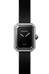 Chanel Première Czarny 19.7 x 15.2 mm Stal H7942