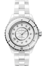 Chanel J12 Biały 33 mm Ceramika H9741