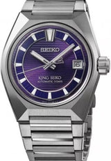 King Seiko VANAC Fioletowy 41 mm Tytan HKF001J1