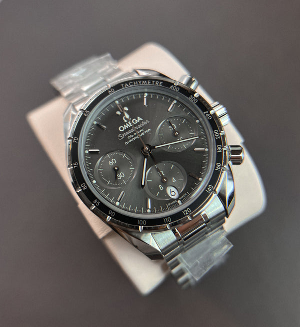 Omega Speedmaster Co-Axial Chronograph Szary 38mm Stal